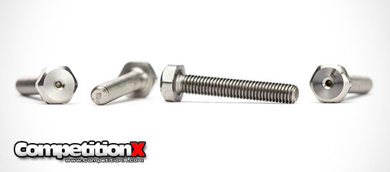 AVID RC Titanium Lower Shock Screws for TLR 8IGHT Buggy