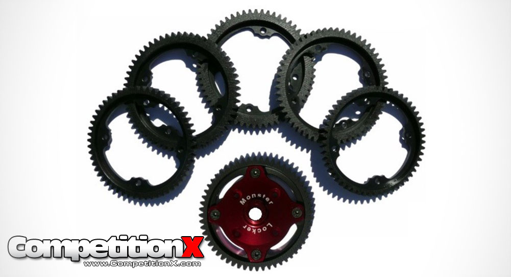 Vertigo Performance Monster Locker Spur Gear Hub / Spur Gears Losi 5IVET