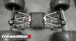 Team STRC Aluminum Monster Truck Racing Chassis for Axial Wraith