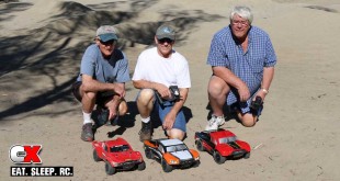 RC Sighting – Bob, Bill and Kent with their 4WD Short Course Trucks