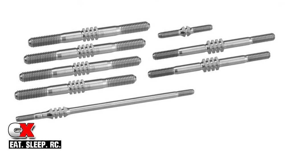 JConcepts Titanium 8Piece Turnbuckle Set for the TLR 8IGHT 4.0
