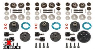 Team Associated V2 Differential Sets for the RC8B3 and RC8B3E
