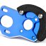 Schelle Racing Laydown Motor Plate and Spur Guard for the Team Associated B6