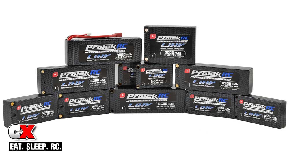 Batterie Récepteur LiPo ProTek RC HV Pour HB/TLR 8IGHT - PTK-5500 - Modélisme RC