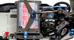Exotek Carbon Fiber Battery Cup and Strap for the Team Associated B6