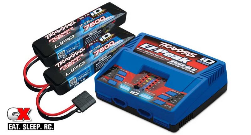 traxxas dual battery charger completer pack tra2997