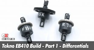 Tekno EB410 Build - Part 1 - Differentials
