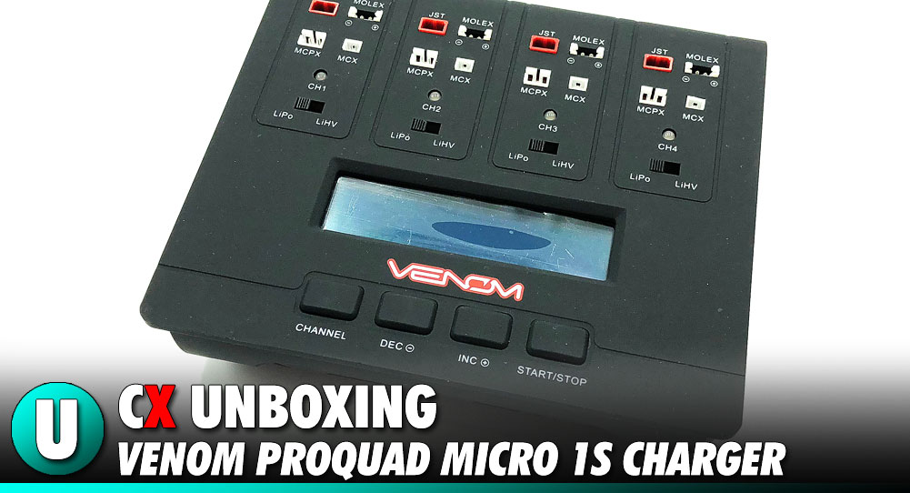 Venom ProQuad Micro LiPo Battery Charger Unboxing
