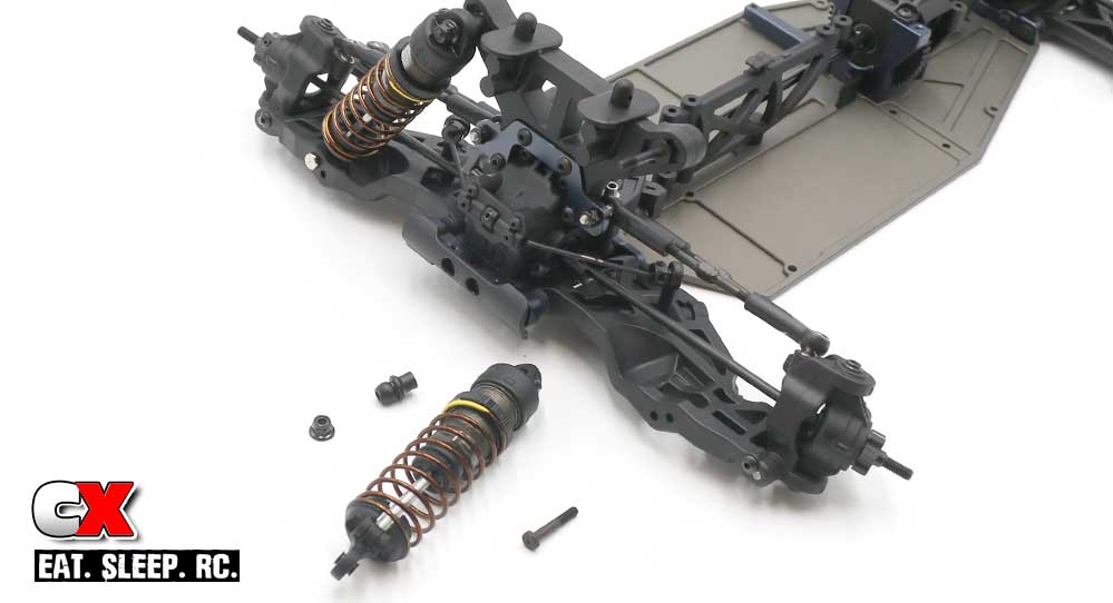 Tekno ET410 Build Part 7 Shocks CompetitionX