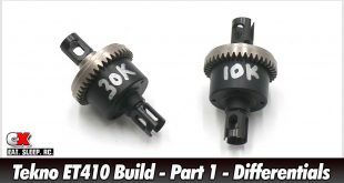 Tekno ET410 Build - Part 1 - Differentials | CompetitionX