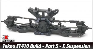 Tekno ET410 Build - Part 5 - Front Suspension | CompetitionX