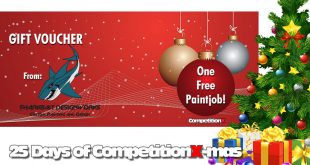 25 Days of CompetitionX-mas 2018 - Free Custom Paintjob - Sharkbait Designworks | CompetitionX