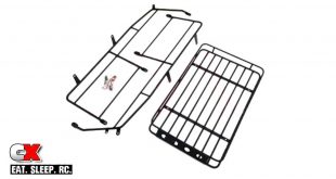The Toyz Metal Luggage Cage Roof Rack for the Traxxas TRX-4 Defender | CompetitionX