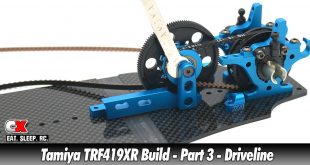 Tamiya TRF419XR Touring Car Build - Part 3 - Driveline | CompetitionX