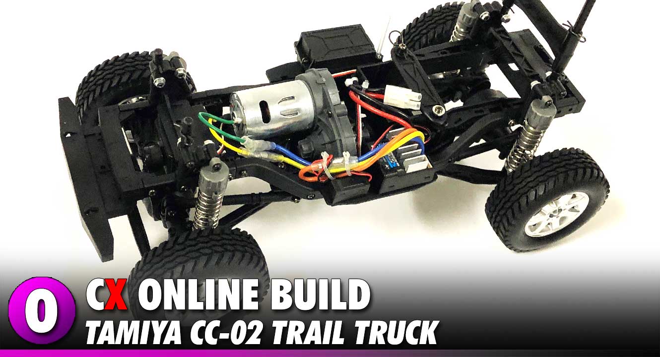 Tamiya CC-02 Trail Truck Build | CompetitionX