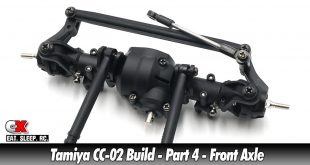 Tamiya CC-02 Trail Truck Build – Part 4 – Front Axle | CompetitionX
