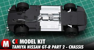 Video: Tamiya Nissan GT-R Model Kit Build Part 1 - The Chassis | CompetitionX