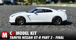 Video: Tamiya Nissan GT-R Model Kit Build Part 3 - Interior/Final Assembly | CompetitionX