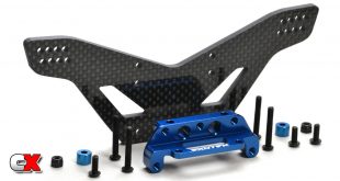 Exotek Carbon Fiber Rear Drag Shock Tower - Traxxas Slash | CompetitionX