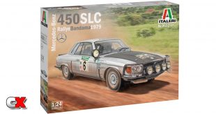 Italeri 1979 Mercedes Benz 450SLC Rallye Bandama Model Kit | CompetitionX