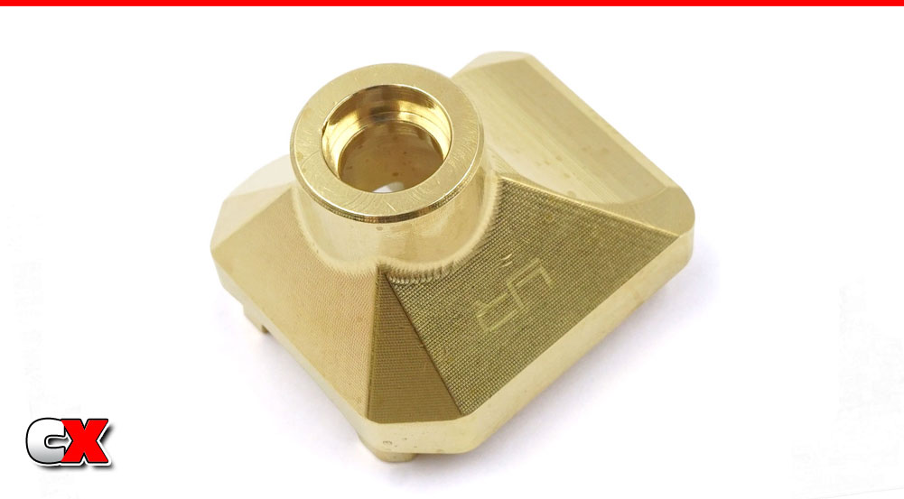 Yeah Racing Brass Middle Axle Cover - Traxxas TRX-6 | CompetitionX