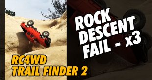 Video - RC4WD TrailFinder2 Rock Descent Fail Shorts | CompetitionX