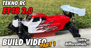 Video – Tekno ET48 2.0 1/8th 4WD Competition E-Truggy Kit Unboxing | CompetitionX