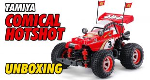 Video - Tamiya Comical Hotshot GF-01CB Unboxing | CompetitionX