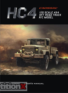 Cross RC HC4 Manual