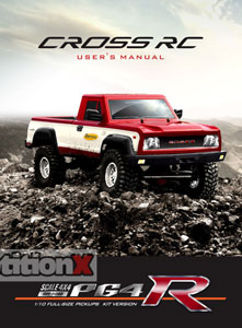 Cross RC PG4 R Manual