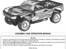 DuraTrax Nitro Demon Manual