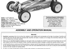 DuraTrax Nitro Evader BX Manual