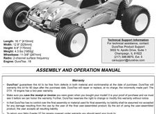 DuraTrax Nitro Evader ST Manual