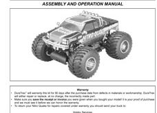 DuraTrax Nitro Quake Manual