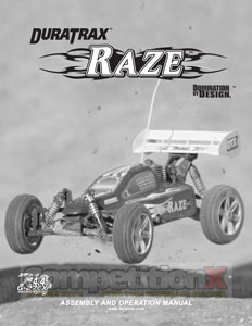 DuraTrax Raze Manual