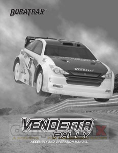 DuraTrax Vendetta Rally Manual