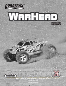 DuraTrax Warhead Manual