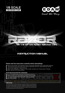 EDAM Razor Manual
