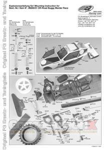 FG Modellsport Marder Race Buggy Manual
