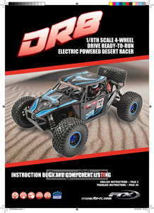 FTX RC DR8 Manual