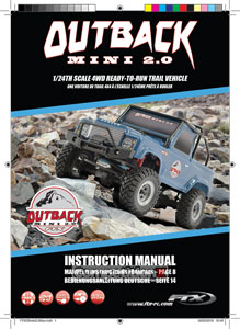 FTX RC Outback Mini 2.0 Ranger Manual