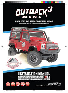 FTX RC Outback Mini 3.0 Ranger Manual