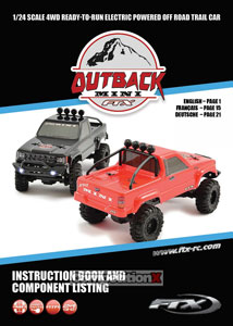 FTX RC Outback Mini Trail Truck Manual