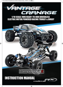 FTX RC Vantage Manual