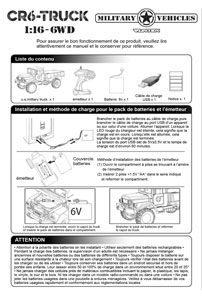 Funtek CR6 Truck Manual