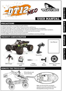 Funtek DT12 NEO Manual