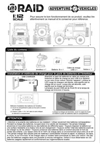 Funtek Raid V1 Manual