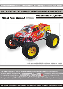 Haiboxing Tiger Shark Monster Truck Manual