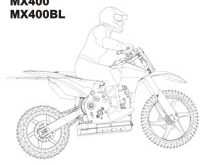 Himoto Burstout MX400BL Motorcycle Manual