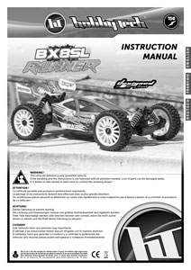 Hobbytech BX8SL Runner Manual